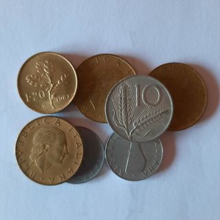 monedas italianas