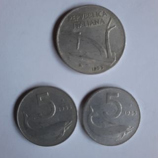 monedas italianas
