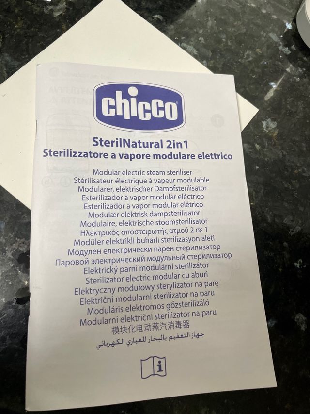 Esterilizador de biberones