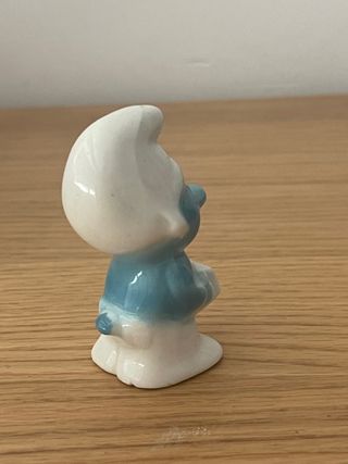 Figura porcelana pitufo