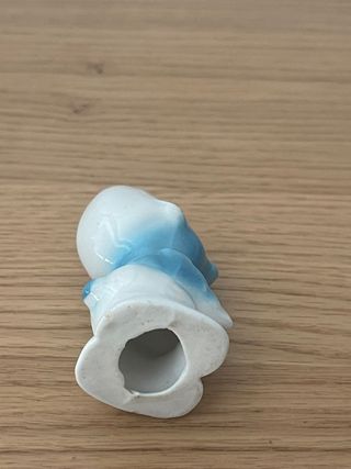 Figura porcelana pitufo