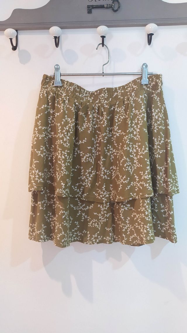 Falda volantes fresquita