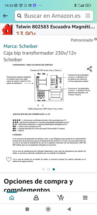 transformador de carabana