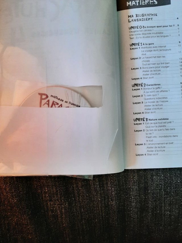 Workbook Francés 4°ESO. Parachute 4