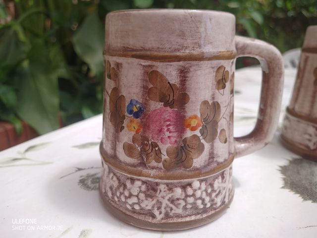 Brocca e boccali ceramica Vietri