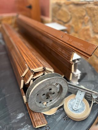Persiana de aluminio con fibra Vidrio