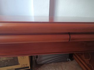 Mesa y sillas madera