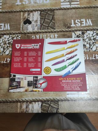 Juego cuchillos suizos