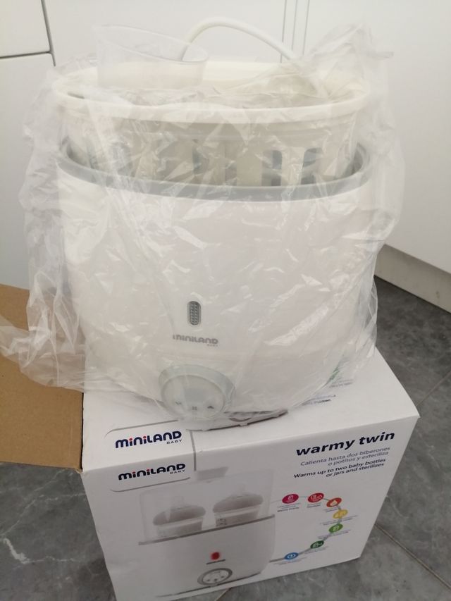 Calienta biberones  y esterilizador Miniland