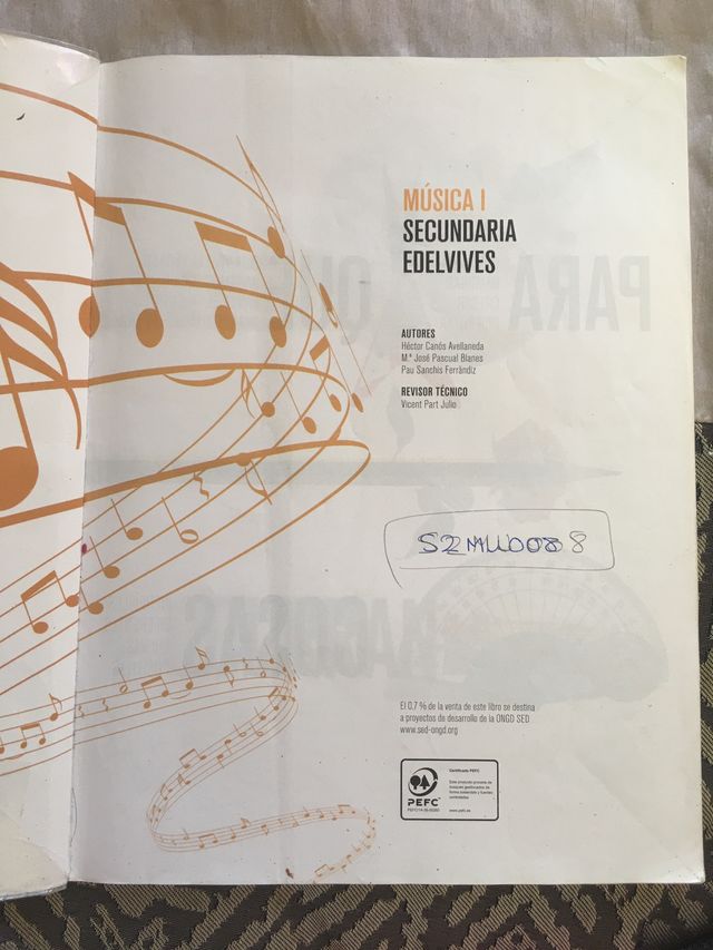 Libro de Musica 
