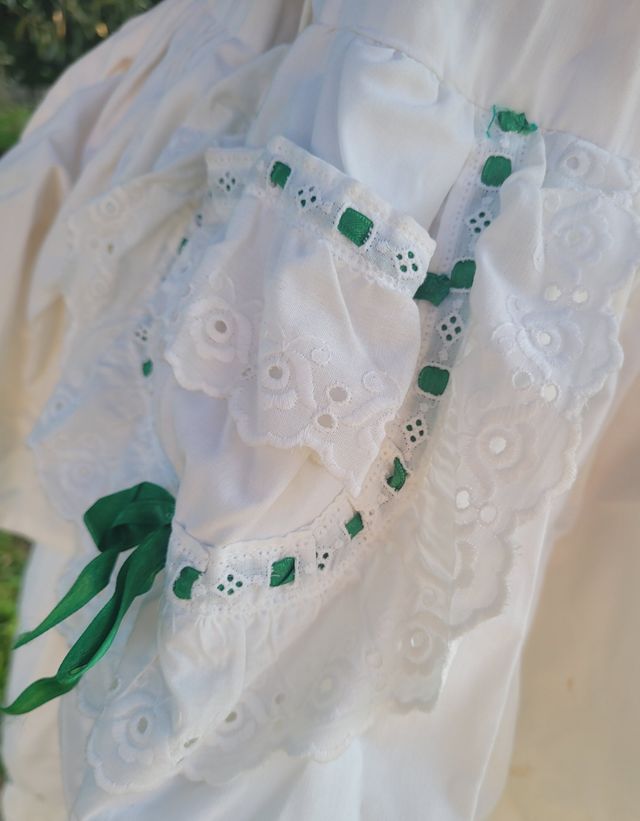 Enagua almidonada. Enagua para trajes regionales.