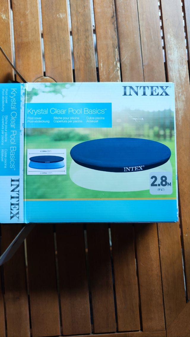 Cubrepiscinas Intex 2,8m
