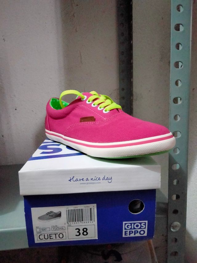 zapatilla unisex lona