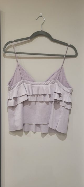 Camiseta de tirantes malva