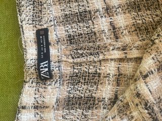 Falda pantalón tweed Zara