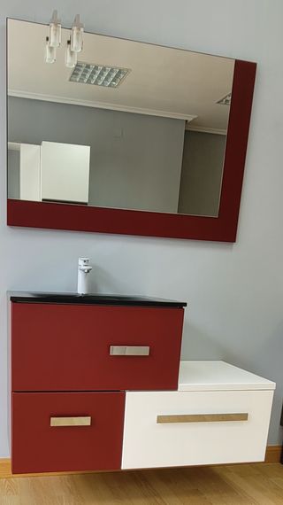 Mueble de baño lacado - REBAJADO