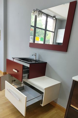 Mueble de baño lacado - REBAJADO