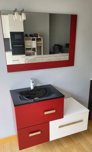 Mueble de baño lacado - REBAJADO