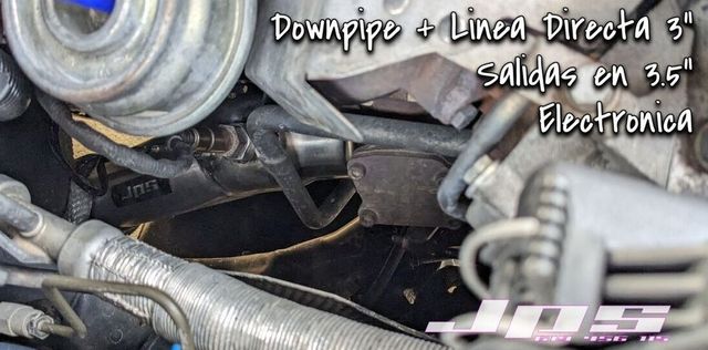 E60 535D: LINEA + DOWNPIPE