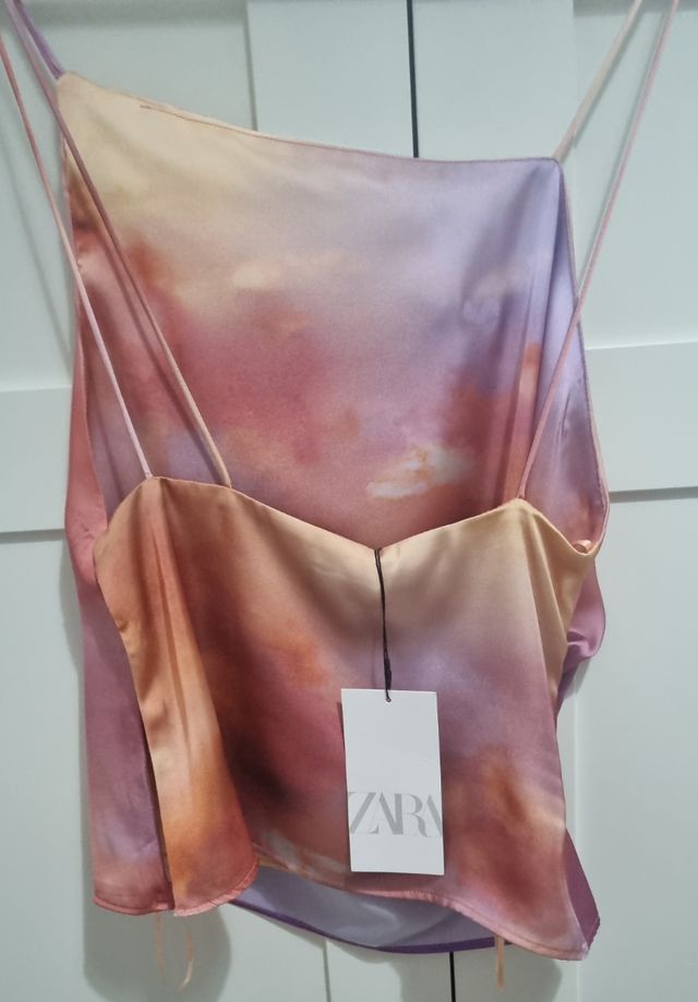 💖 Precioso top lencero Zara 💖