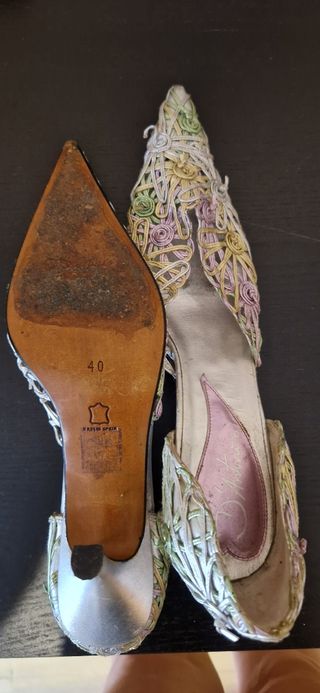zapatos n°40 fiesta piel €5 c/u