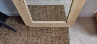 DAVEN: Espejo con marco de madera