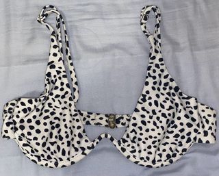 Top bikini lunares con aro
