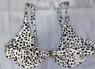 Top bikini lunares con aro