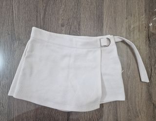 Skort blanco talla XS