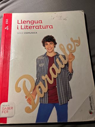 Se vende libro Llengua i Literatura 4 Eso