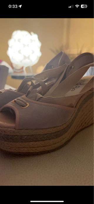 Sandalias de cuña