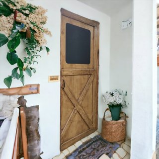 Puertas de granero de madera a medida
