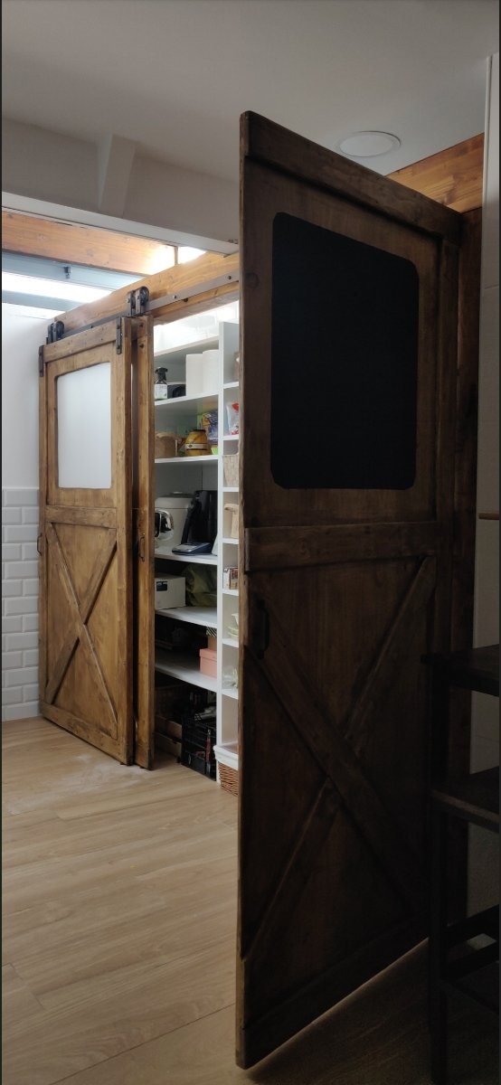 Puertas de granero de madera a medida