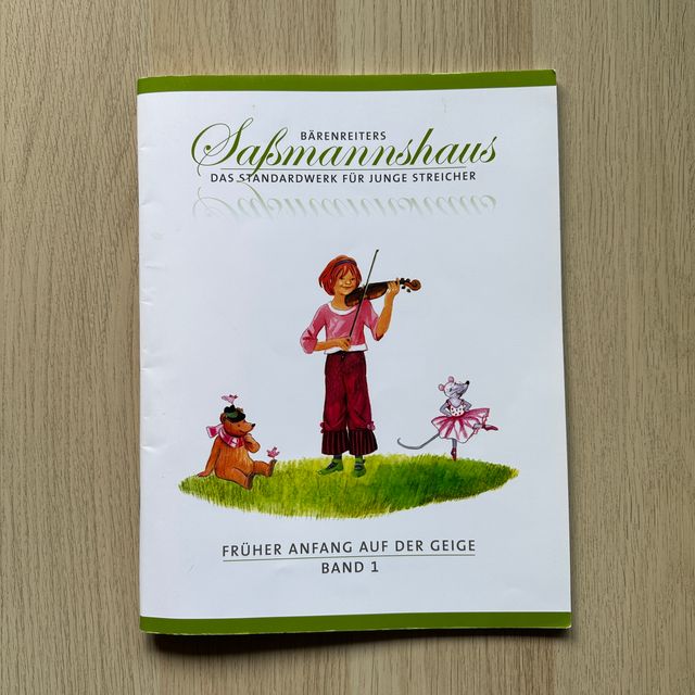 SASSMANNSHAUS Primeros Pasos violín