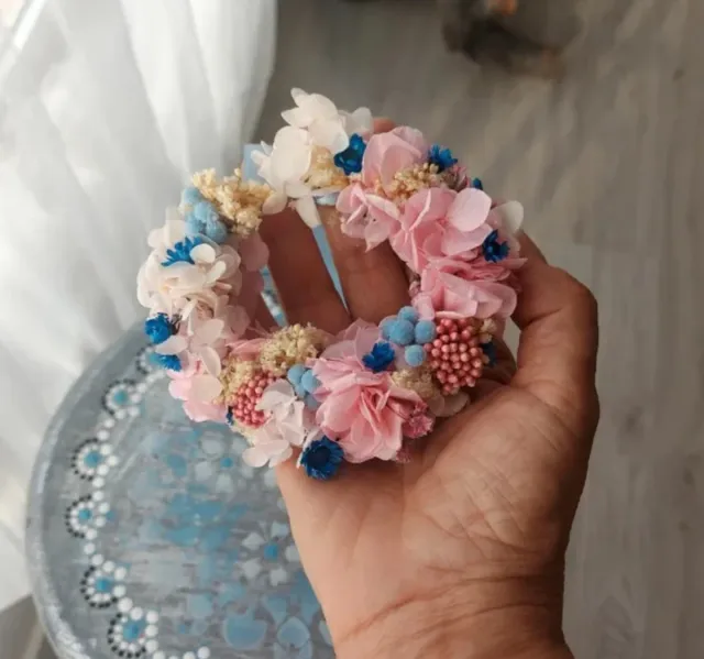 Pulseras flor. Varios modelos.