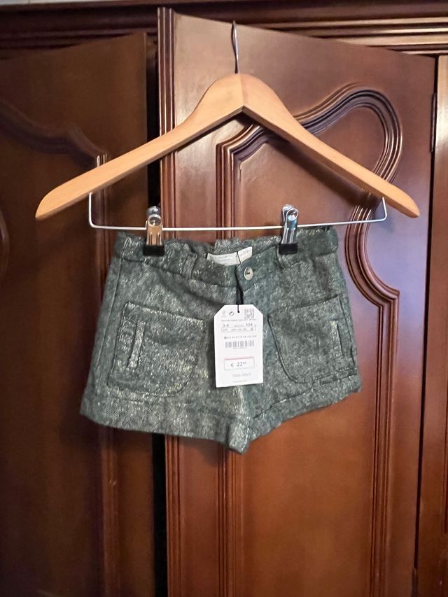 Pantalón corto niña Zara