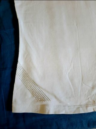 Polo bambina Emporio Armani Bianca Scontata