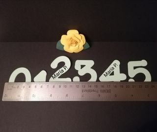 Troquel números grandes (+ de 5 cm) 
