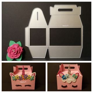 Troquel caja estilo picnic 