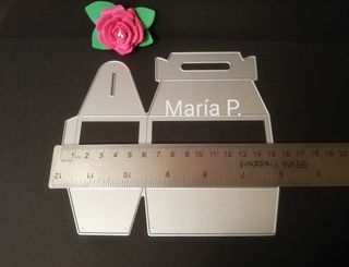 Troquel caja estilo picnic 