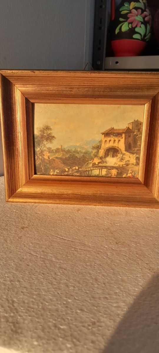 quadro olio su tela
