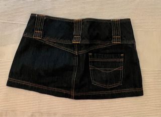 Mini falda vaquera NUEVA azul marino