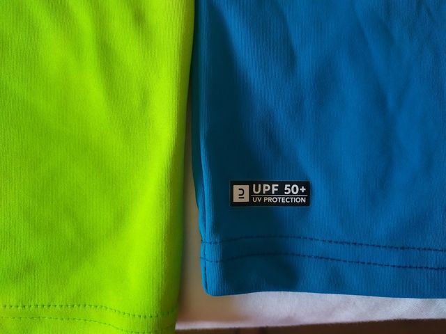 Camisetas proteccion solar playa/piscina