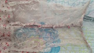 blusa tirantas semi transparente