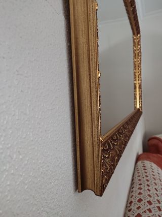 Espejo salón dorado