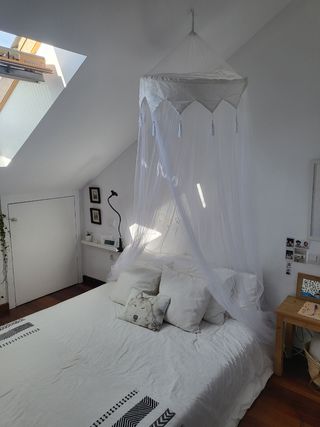 tul mosquitera blanca