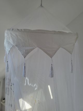 tul mosquitera blanca