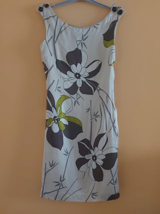 Vestido de seda 100% Zara Woman