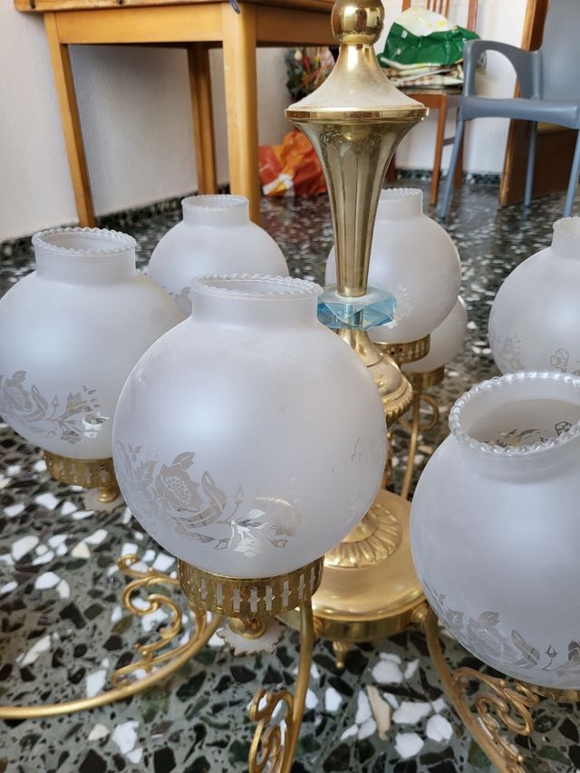 Escritorio madera marrón