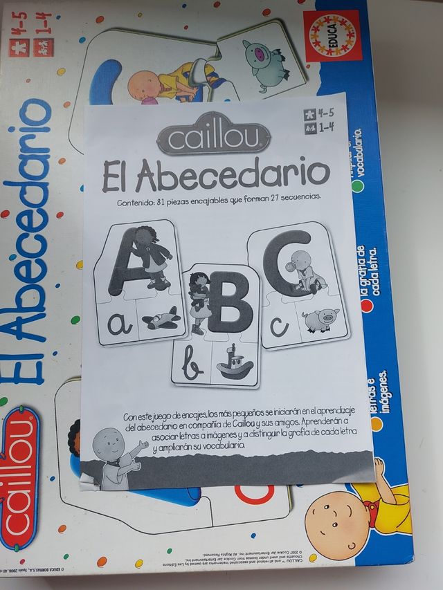 EL ABECEDARIO DE CALLIOU